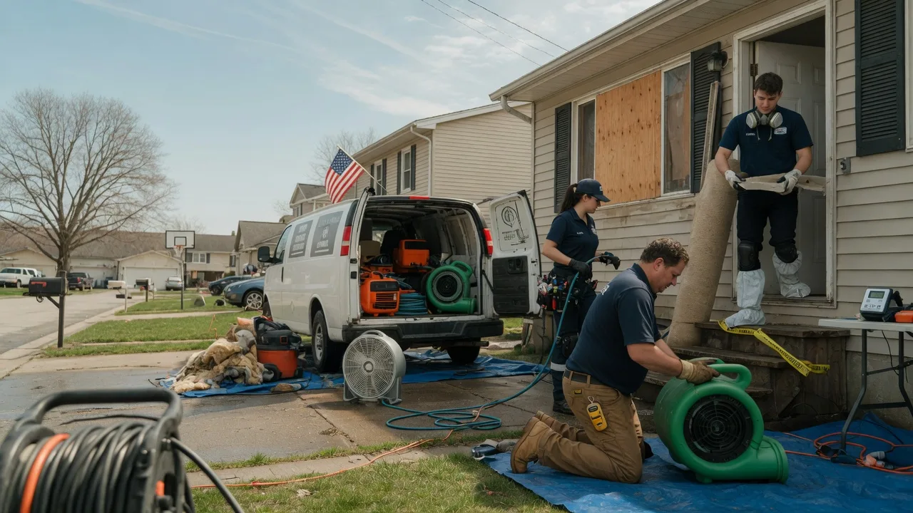 Water Damage Restoration in Yellow Spring, WV near me